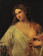  Titian Flora oil painting